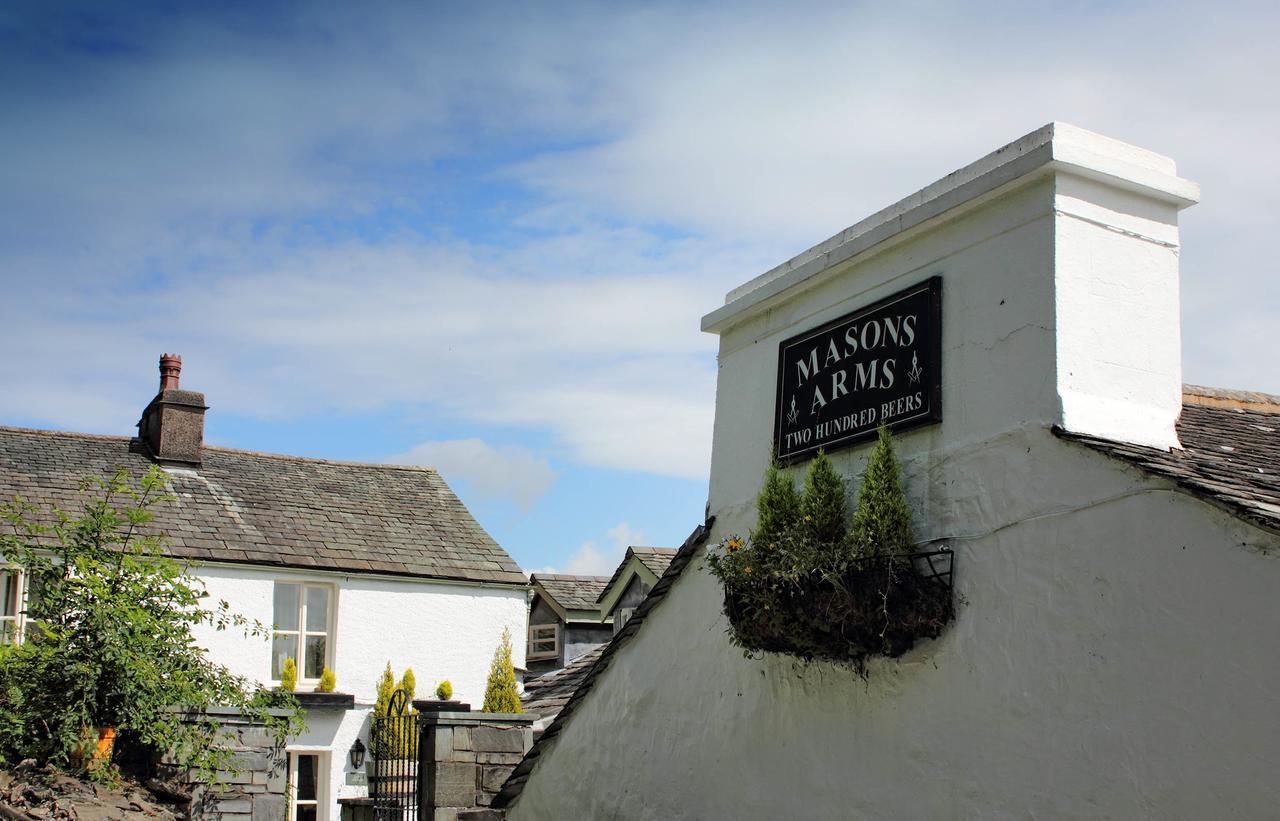 ホテル Mason'S Arms Bowland Bridge エクステリア 写真